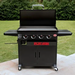 Kaasugrilli/parilagrilli Char-Griller Flat Iron Premium, 4 poltinta