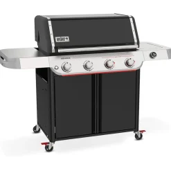 Kaasugrilli Weber Genesis E-425W, 4 poltinta, musta
