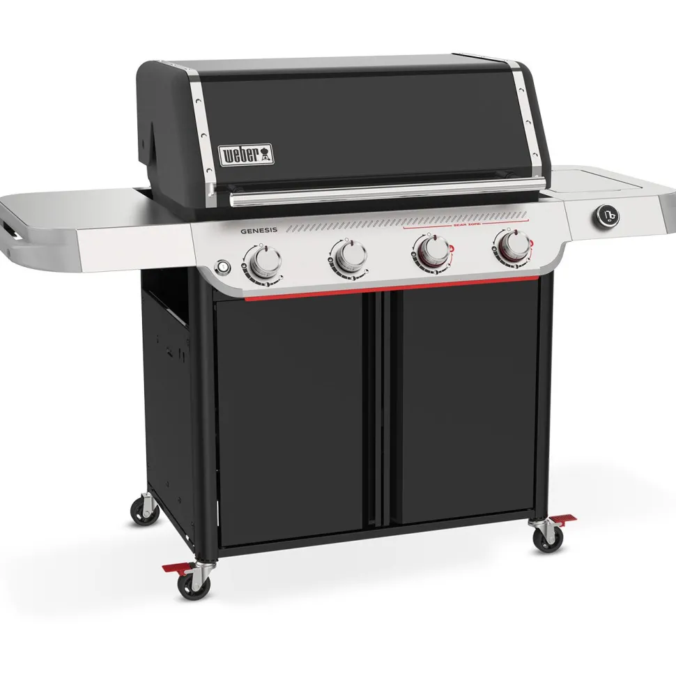 Kaasugrilli Weber Genesis E-425W, 4 poltinta, musta