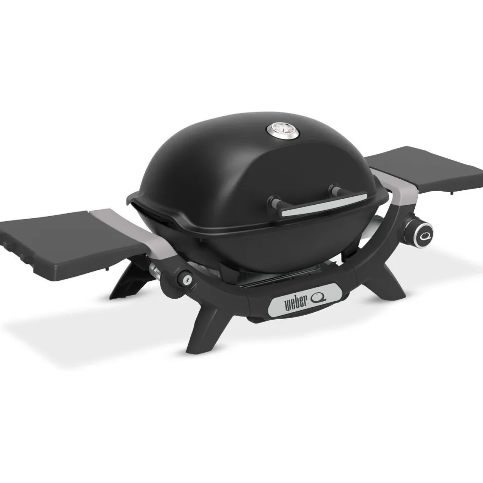 Kaasugrilli Weber Q1200N, 1 poltin, kannettava, musta