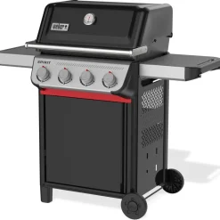 Kaasugrilli Weber Spirit E-410, 4 poltinta, musta