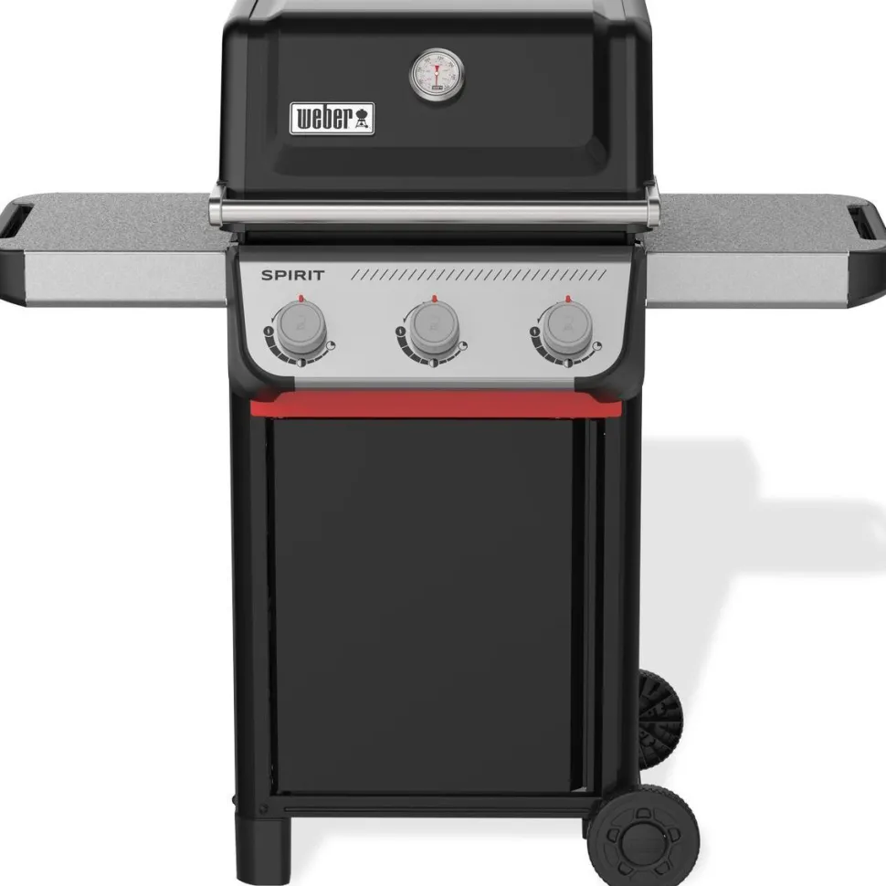 Kaasugrilli Weber Spirit E-310, 3 poltinta, musta