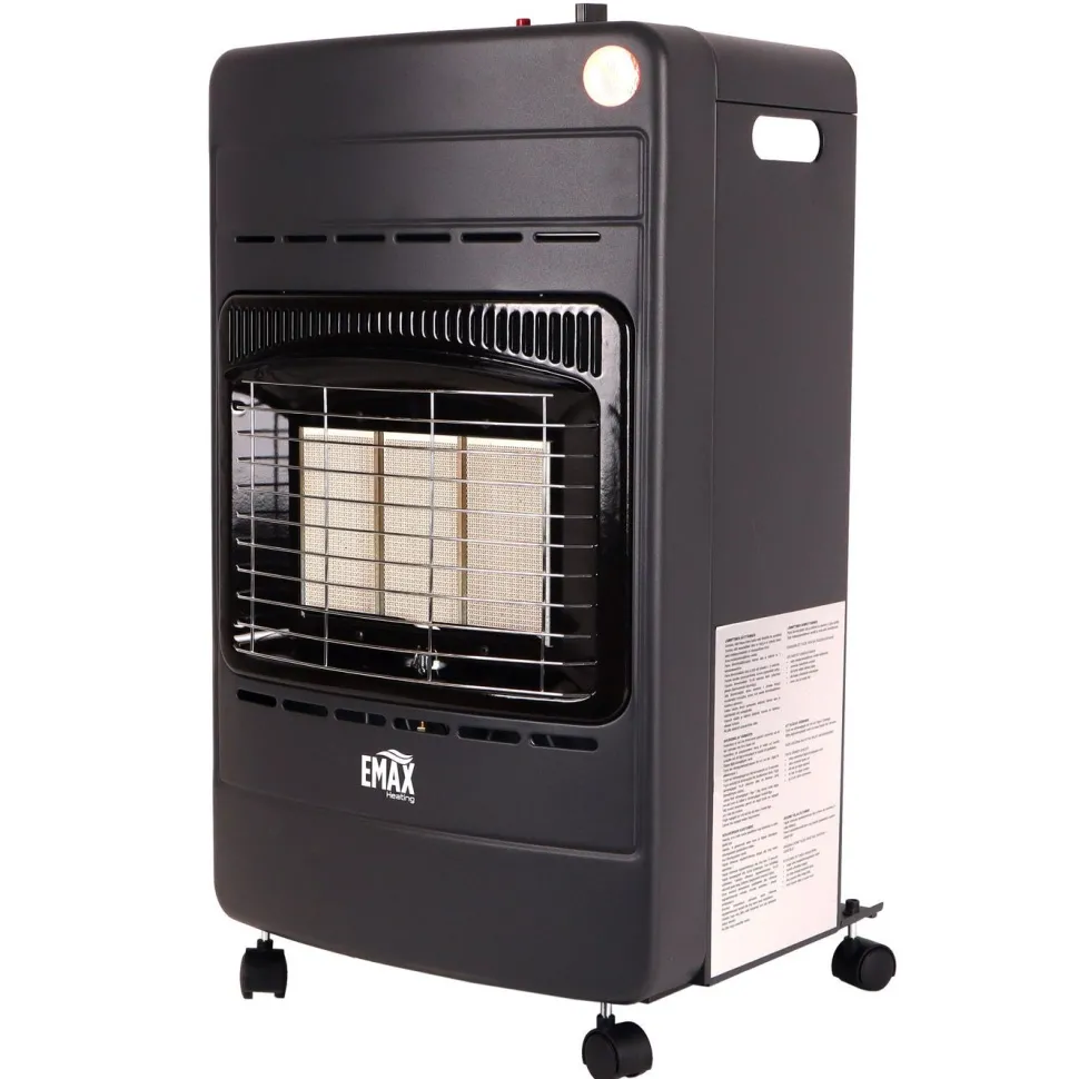 Kaasulämmitin Emax Heating, 4.2kW, musta