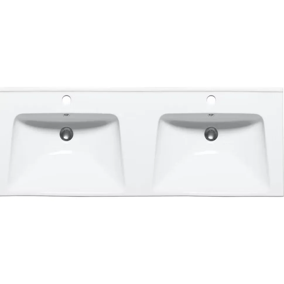 Kaksoispesuallas Westerbergs Hav 1210x465 mm valkoinen