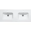 Kaksoispesuallas Westerbergs Sjö 1210x465 mm valkoinen