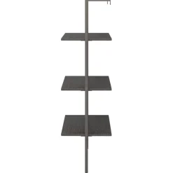 Kalteva hylly, 64x34x120-185cm, eri kokoja ja värejä
