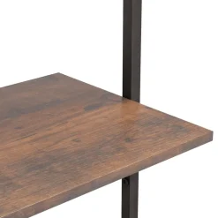 Kalteva hylly, 64x34x120-185cm, eri kokoja ja värejä