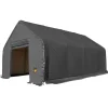 Kalustohalli Ranch Premium, 9.15x12.2x6.1m, 900g pvc, harmaa