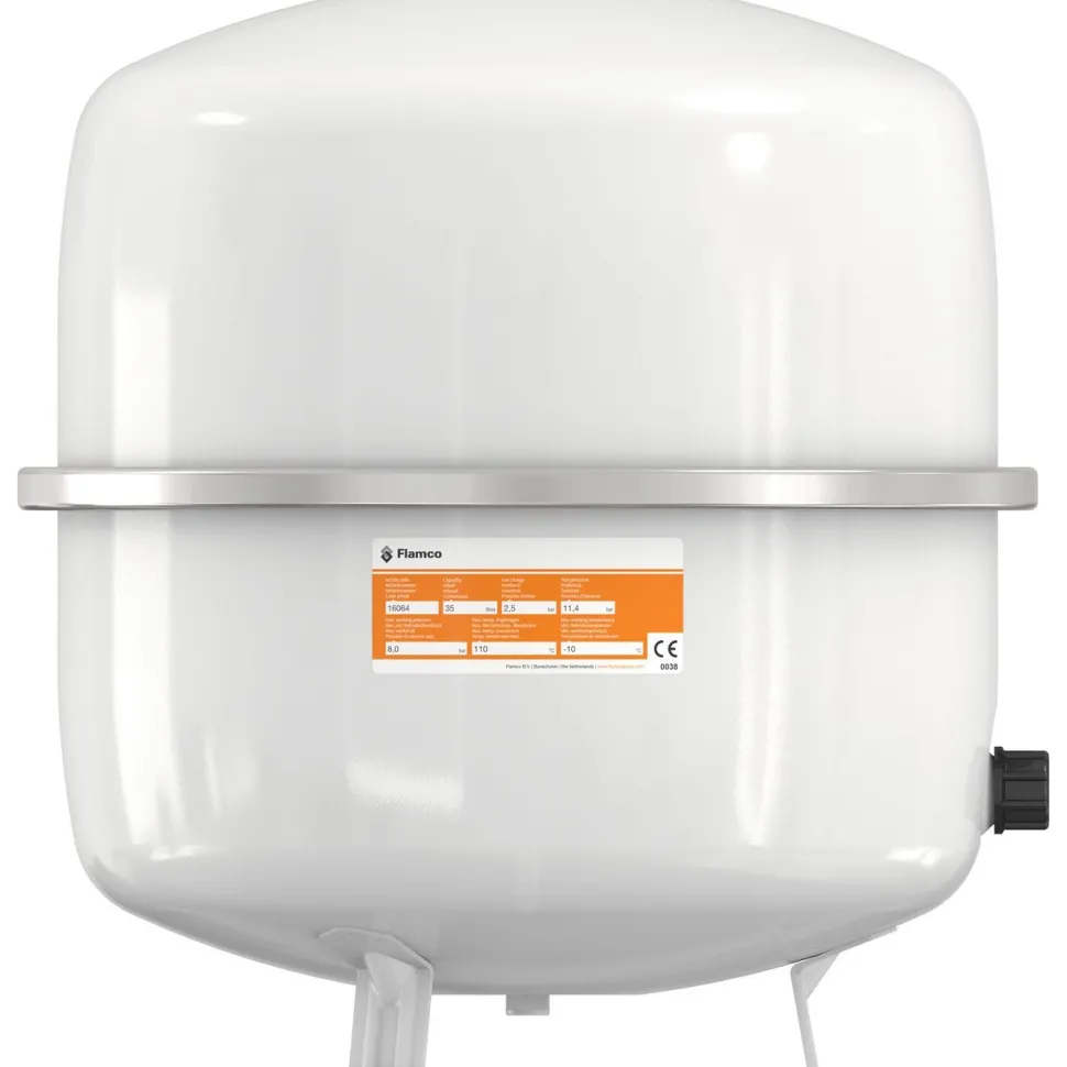 Kalvopaisunta-astia Flamco Flexcon Solar 8bar eri kokoja