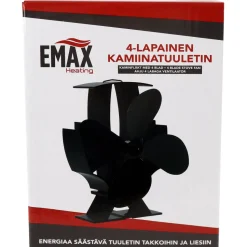 Kamiinapuhallin Emax Heating, 4-lapainen
