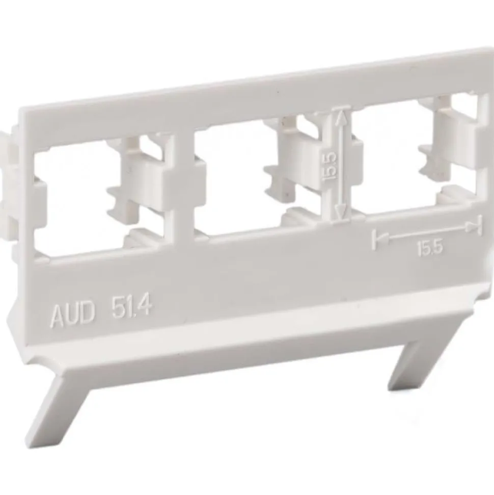 Kanavakaluste liitinadapteri AUD51.4 3x RJ 45 LexCom