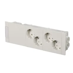 Kanavapistorasia ABB ProDuct - 4S/16A/IP20 Kytk. valkoinen