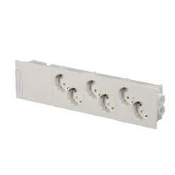 Kanavapistorasia ABB ProDuct - 6S/16A/IP20 Kytk. valkoinen