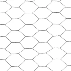 Kanaverkko teräs PVC pinnoitteella silmäkoko 36mm 25x1m harmaa