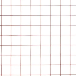 Kanaverkko 19x19mm teräs PVC pinnoitteella 25x1m punainen