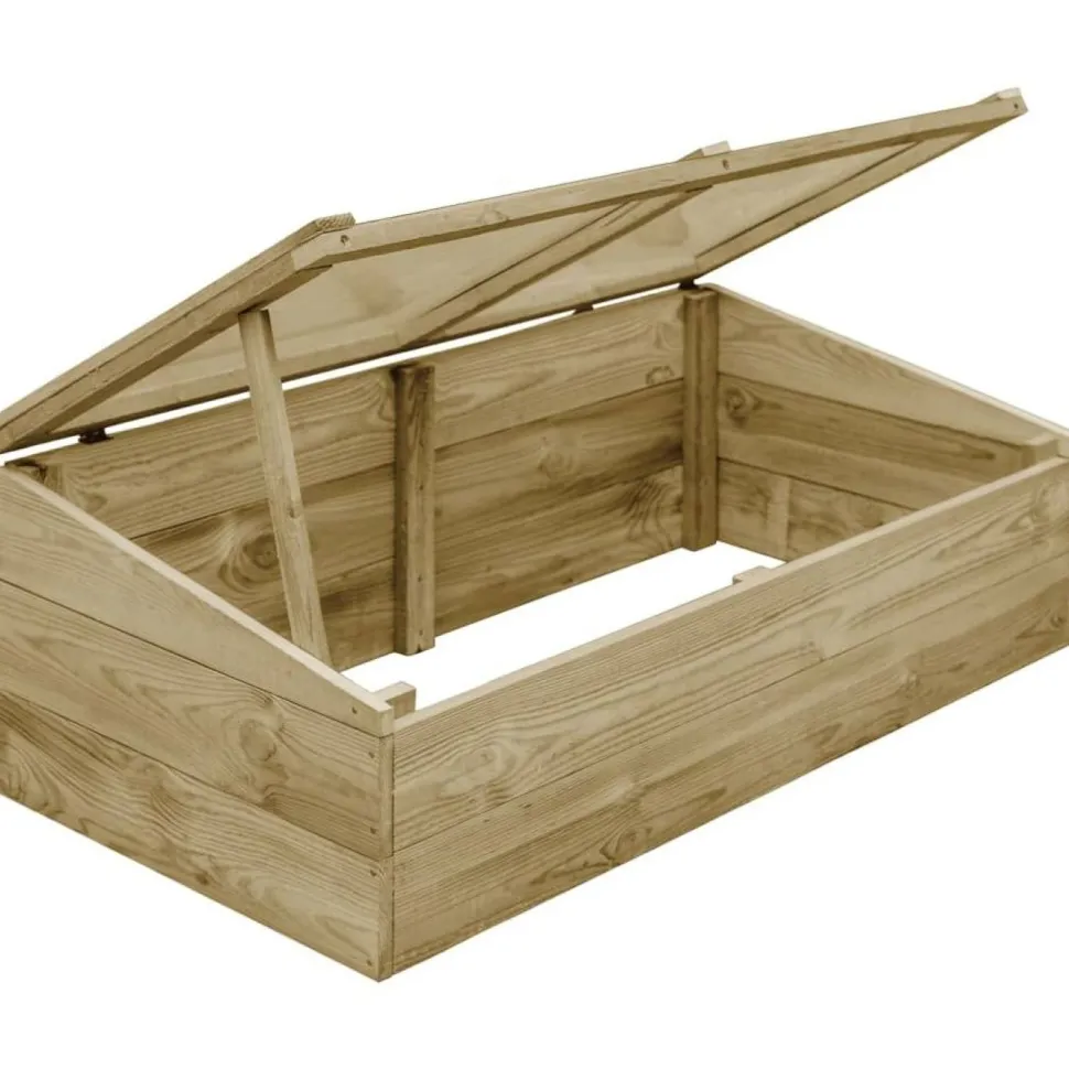 Kasvihuone, kyllästetty mänty, 100x50x35 cm