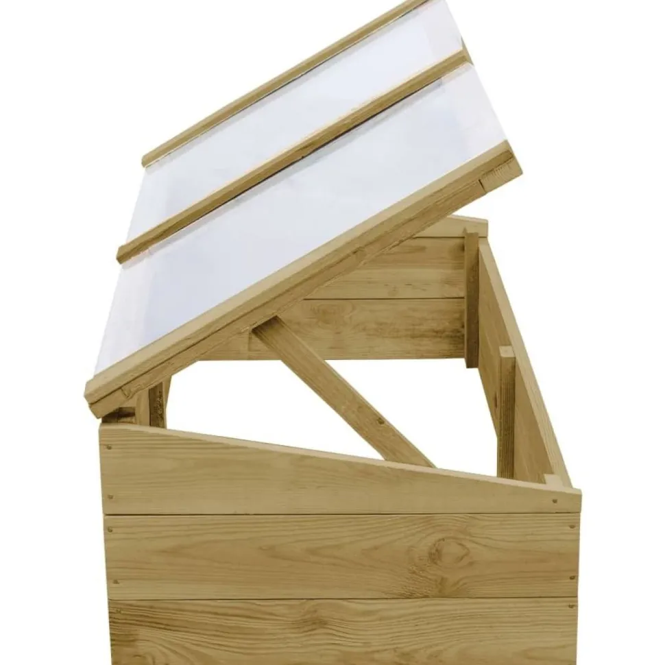 Kasvihuone, kyllästetty mänty, 100x50x35 cm