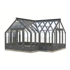 Kasvihuone Palmako Emilia 19,1 m2, turvalasi, puurunko