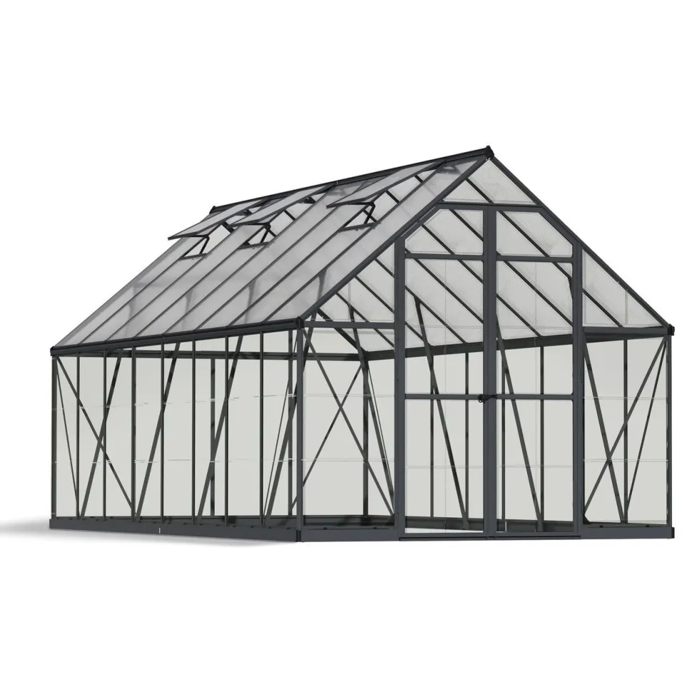 Kasvihuone Palram-Canopia Balance, 11.9m², 8x16ft, eri värejä