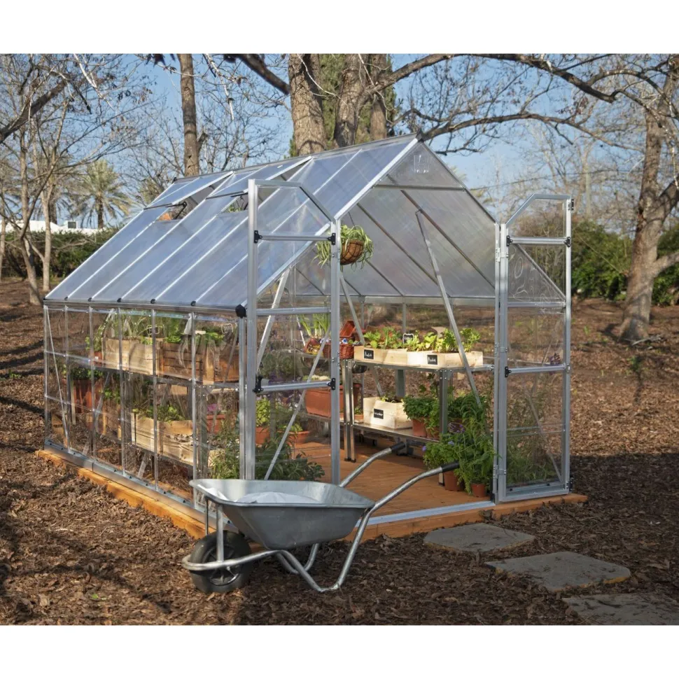 Kasvihuone Palram-Canopia Balance Hybrid 8,9 m² 8x12 ft hopea
