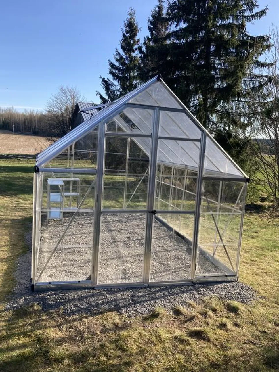 Kasvihuone Palram-Canopia Balance Hybrid 8,9 m² 8x12 ft hopea