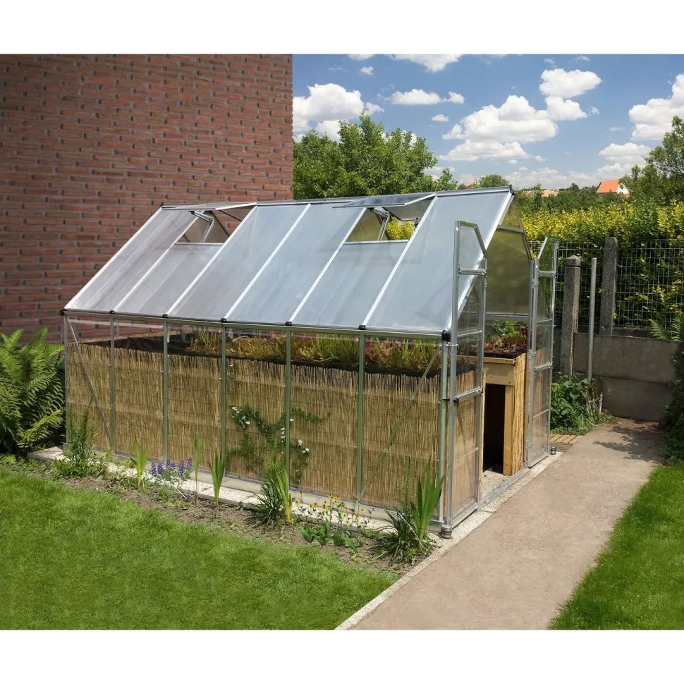 Kasvihuone Palram-Canopia Balance Hybrid 8,9 m² 8x12 ft hopea