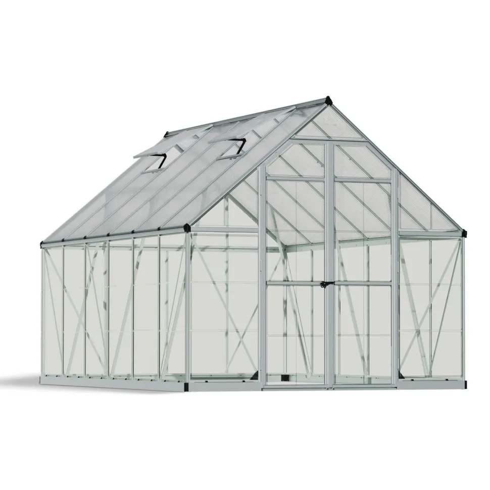 Kasvihuone Palram-Canopia Balance Hybrid 8,9 m² 8x12 ft hopea
