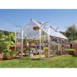 Kasvihuone Palram-Canopia Balance Hybrid 8,9 m² 8x12 ft hopea