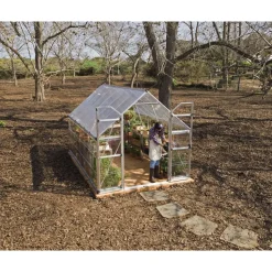 Kasvihuone Palram-Canopia Balance Hybrid 8,9 m² 8x12 ft hopea