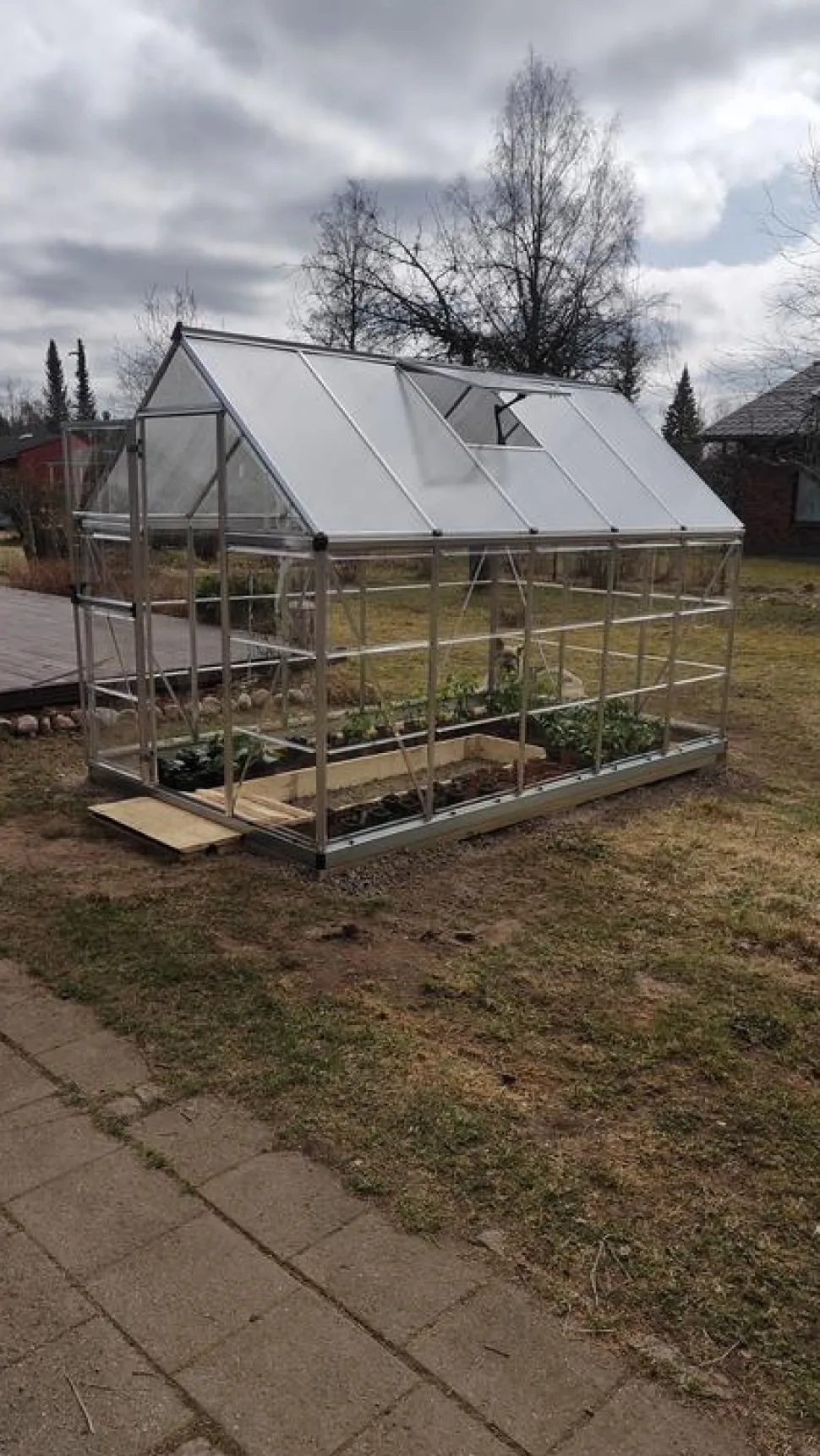 Kasvihuone Palram-Canopia Hybrid 5,7 m² 6x10 ft hopea