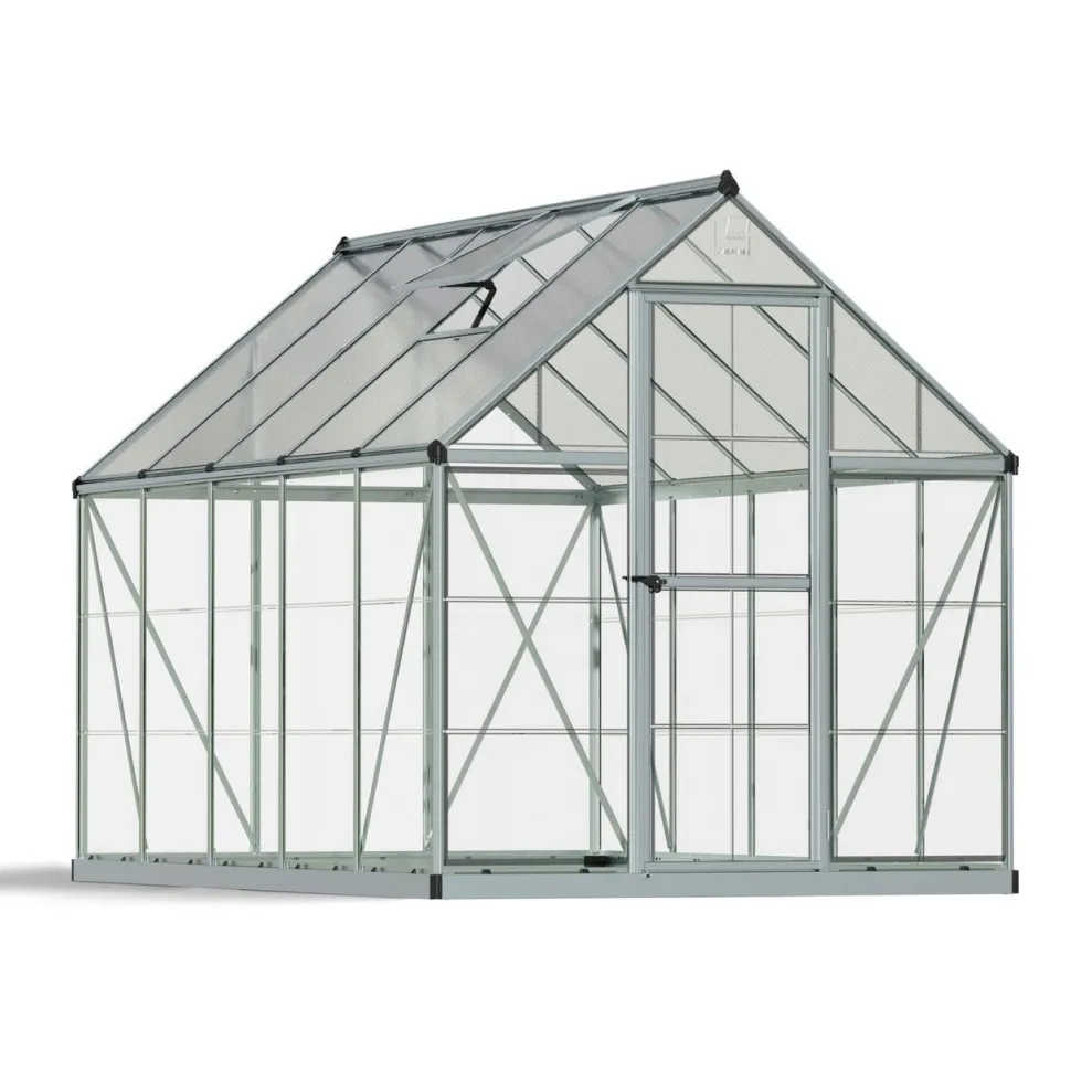 Kasvihuone Palram-Canopia Hybrid 5,7 m² 6x10 ft hopea