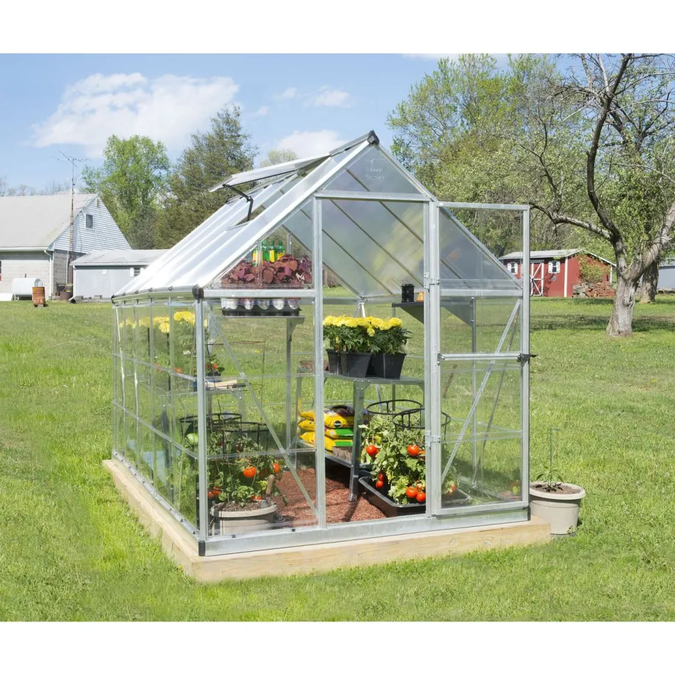 Kasvihuone Palram-Canopia Hybrid 5,7 m² 6x10 ft hopea