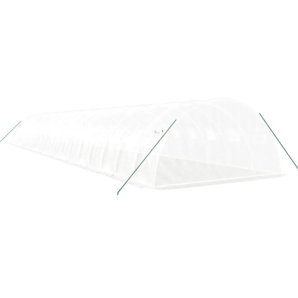 Kasvihuone teräsrungolla, eri kokoja ja värejä (29940)