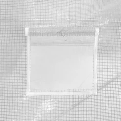 Kasvihuone teräsrungolla, eri kokoja ja värejä (29940)
