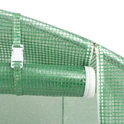 Kasvihuone teräsrungolla, eri kokoja ja värejä (29938)