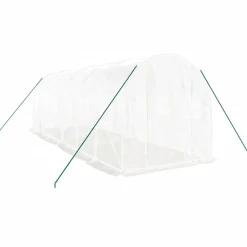 Kasvihuone teräsrungolla, eri kokoja ja värejä (29938)