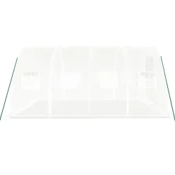 Kasvihuone teräsrungolla, 3x2x2 m - 24x3x2 m, eri kokoja ja värejä (29939)