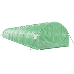 Kasvihuone teräsrungolla, 3x2x2 m - 24x3x2 m, eri kokoja ja värejä (29939)