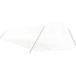 Kasvihuone teräsrungolla, 3x2x2 m - 24x3x2 m, eri kokoja ja värejä (29939)