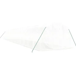 Kasvihuone teräsrungolla, 3x2x2 m - 24x3x2 m, eri kokoja ja värejä (29939)