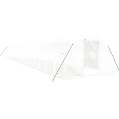 Kasvihuone teräsrungolla, 3x2x2 m - 24x3x2 m, eri kokoja ja värejä (29939)
