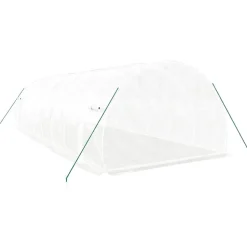 Kasvihuone teräsrungolla, 3x2x2 m - 24x3x2 m, eri kokoja ja värejä (29939)