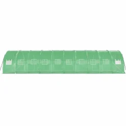 Kasvihuone teräsrungolla, 3x2x2 m - 24x3x2 m, eri kokoja ja värejä (29939)