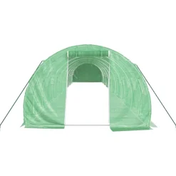 Kasvihuone teräsrungolla, 3x2x2 m - 24x3x2 m, eri kokoja ja värejä (29939)