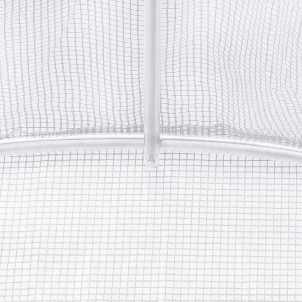 Kasvihuone teräsrungolla, 3x2x2 m - 24x3x2 m, eri kokoja ja värejä (29939)