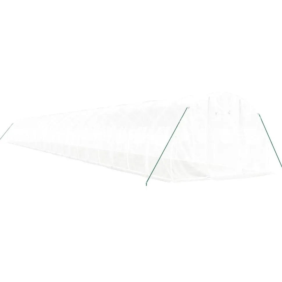 Kasvihuone teräsrungolla, 3x2x2 m - 24x3x2 m, eri kokoja ja värejä (29939)