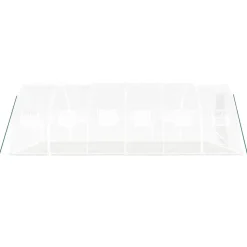 Kasvihuone teräsrungolla, 3x2x2 m - 24x3x2 m, eri kokoja ja värejä (29939)
