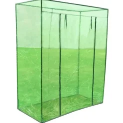 Kasvihuone teräsrunko PVC, 170x80x200 cm