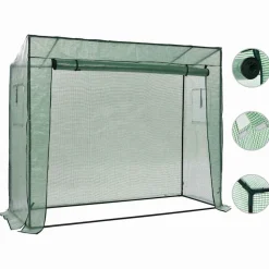Kasvihuone 200x80x173 cm (46918)
