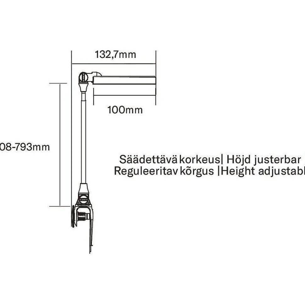 Kasvivalaisin Airam Rose, 10W, 290lm, valkoinen